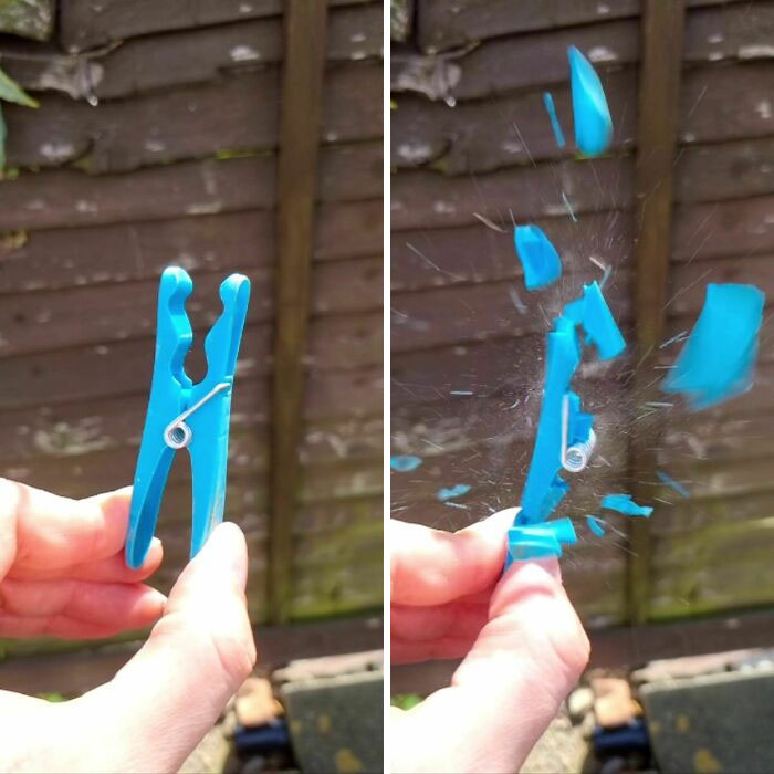 My Clothing Pegs Explode When Used