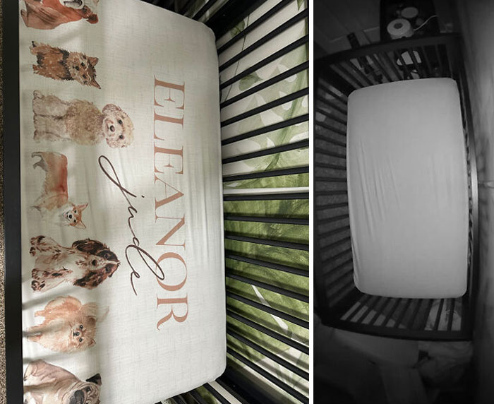 The Print On My Daughter’s Crib Sheet Doesn’t Show On Her Monitor