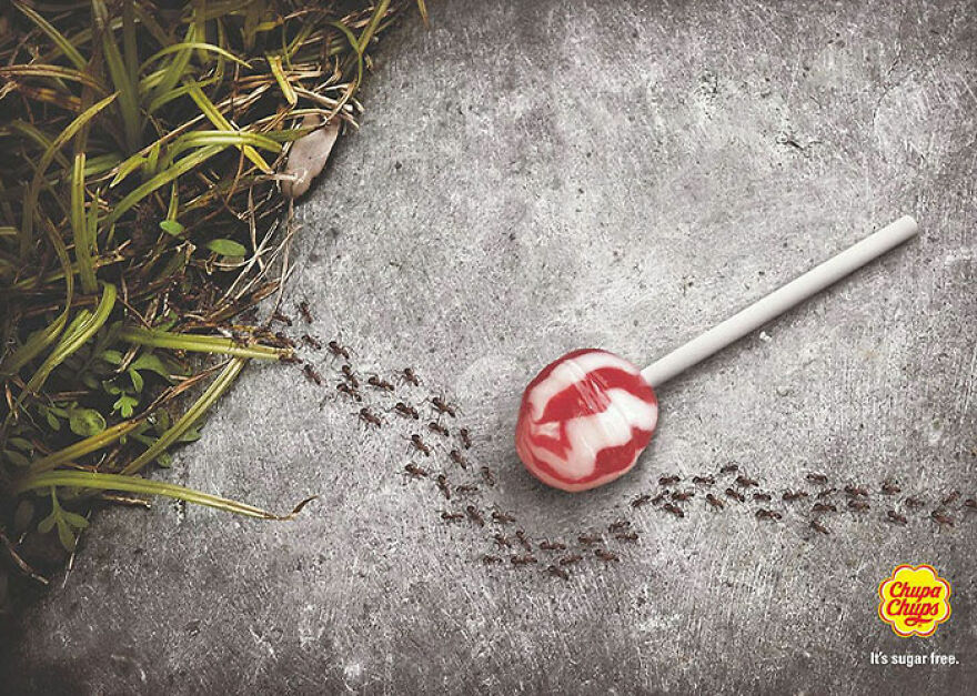 These Guys Came Up With The Lollipop In 1958. While Others Promote Their Sugar-Free Products Stressing The Health, Chupa Chups Does It Differently