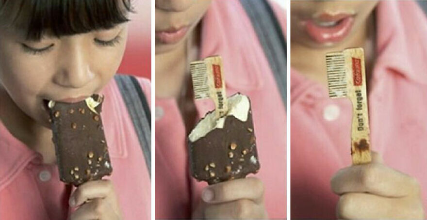 Colgate Ads Remind You To Brush After You Eat