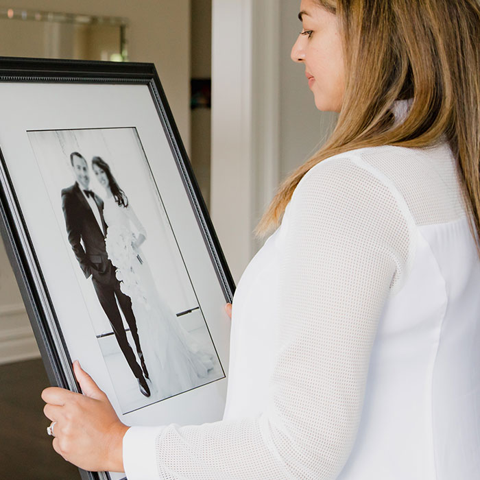 Woman Visits MIL's House To Discover She Has Photoshopped Her Husband's Face In Their Wedding Pics