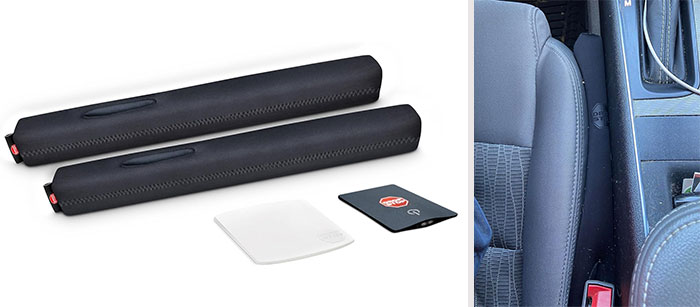 Drop Stop - The Original Patented Car Seat Gap Filler: Never lose your keys, phone, or other small items in that annoying gap between your car seat and center console again.