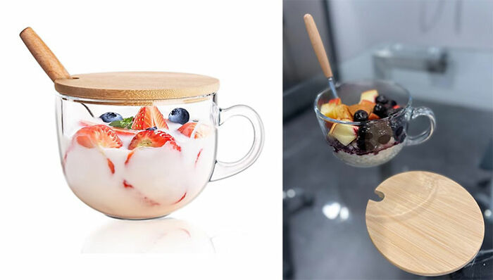 Savor Your Morning Oats In A Glass Cup - Make Breakfast Not Just Healthy, But Also Beautiful!