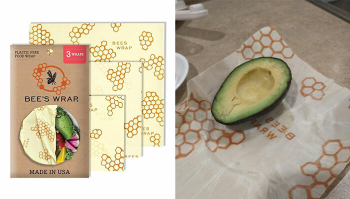 Reusable Bee's Wax Sandwich Wrap So You Can Eat Like An On-The-Go Champion Every Morning