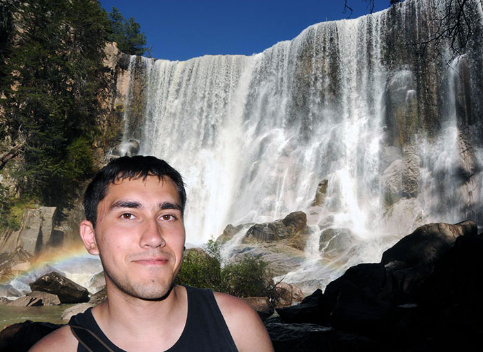 Mi foto en Cerocahui, Mexico. Parece photoshopeada