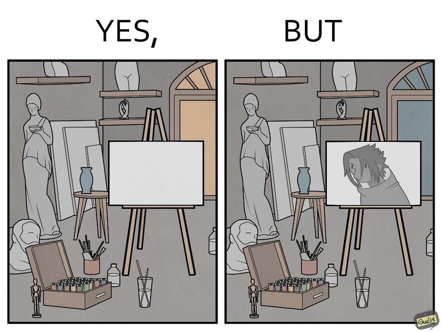 An Artist Called “Yes, But” Illustrates Different Perspectives In 31 New Two-Panel Comics