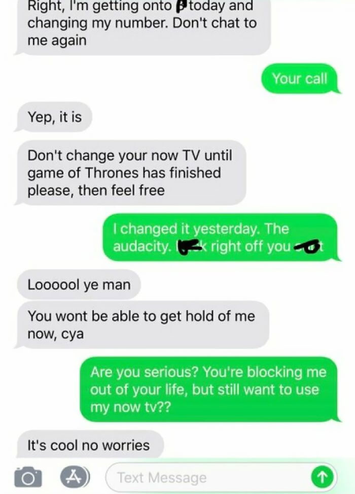 Never Speak To Me Again... But Wait, Just Two More Episodes