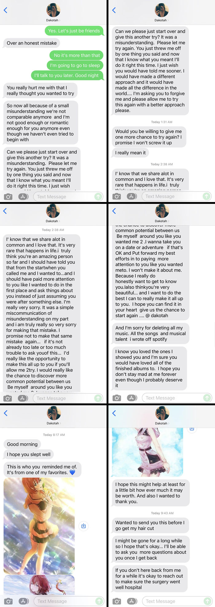 The Guy Sent Me Pics Of Him And His Ex Kissing. Then Unloaded All His Baggage During The First Phone Conversation Without Even A “Hello” To Start With