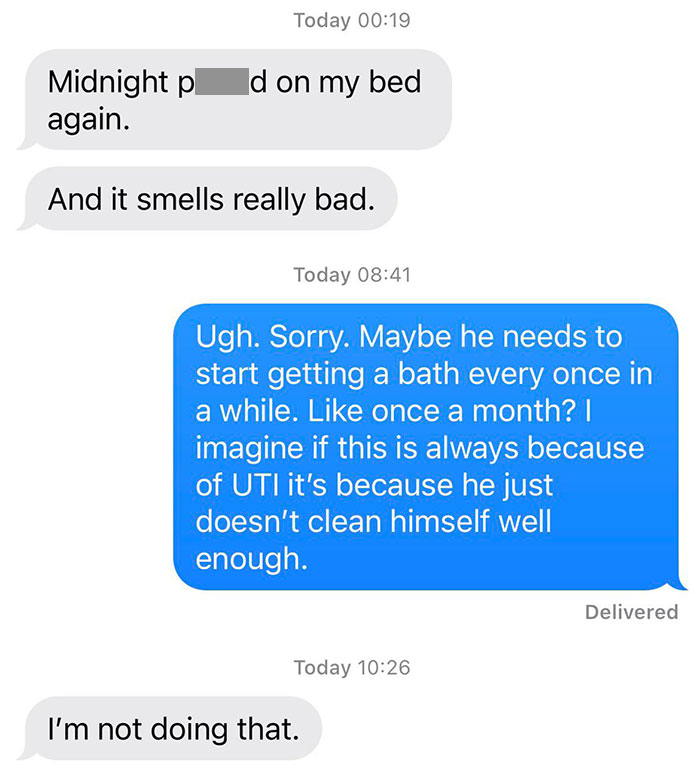 Ex-Wife Complains About Our Cat But Doesn’t Want To Do Anything About It