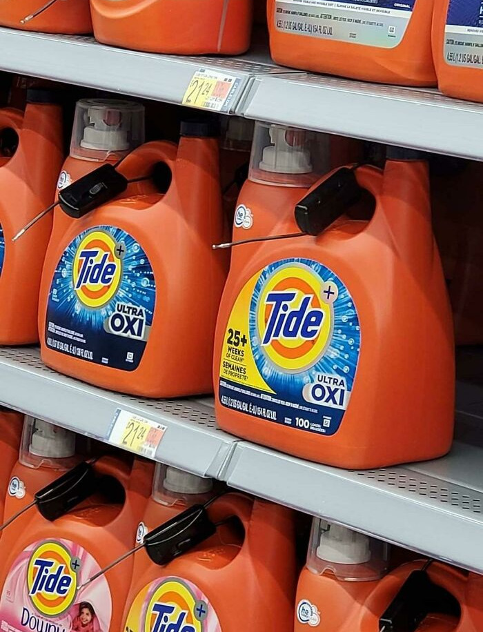 El peligro de que roben el detergente