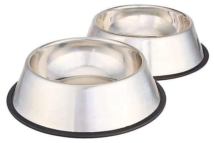 Amazon Basics Pet Water And Food Bowl