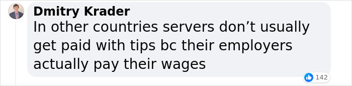 Woman Voices Her Frustrations Over Europeans Failing To Tip Properly, Faces Backlash Online Woman Voices Her Frustrations Over Europeans Failing To Tip Properly, Faces Backlash Online