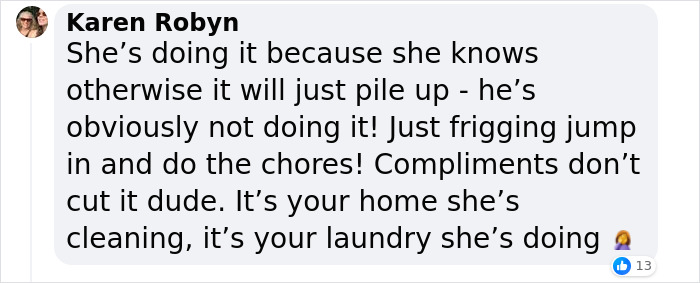 Man Finds It Funny His Wife Is Doing The Laundry 7 Days After Giving Birth, People Call Him Out