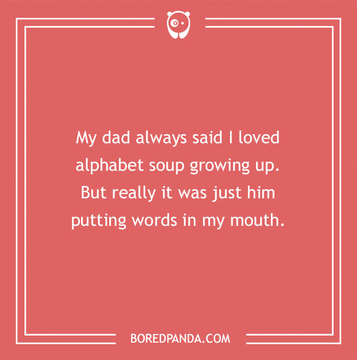 Play with words joke