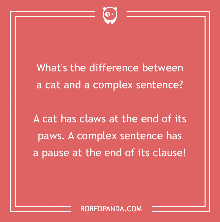 Play with words joke