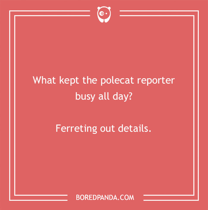 Play with words joke