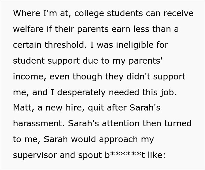 Woman Really Regrets Messing With Her Coworker After He Ends Her Law Career