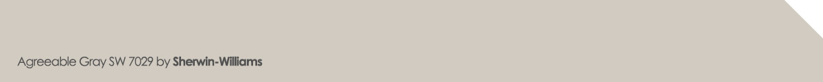 Sherwin-Williams paint colors showing Agreeable Gray SW 7029, a popular neutral option for 2024 home interiors.