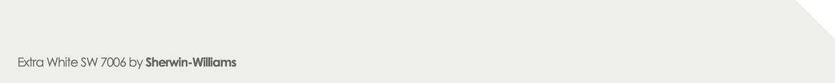Extra White SW 7006 paint sample by Sherwin-Williams, showcasing popular 2024 Sherwin-Williams paint colors.