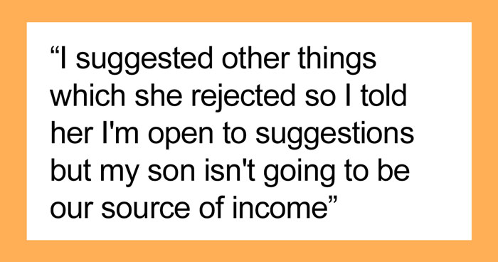 “[Am I A Jerk] For Telling My Wife That My Son Will Always Come Before Her?”