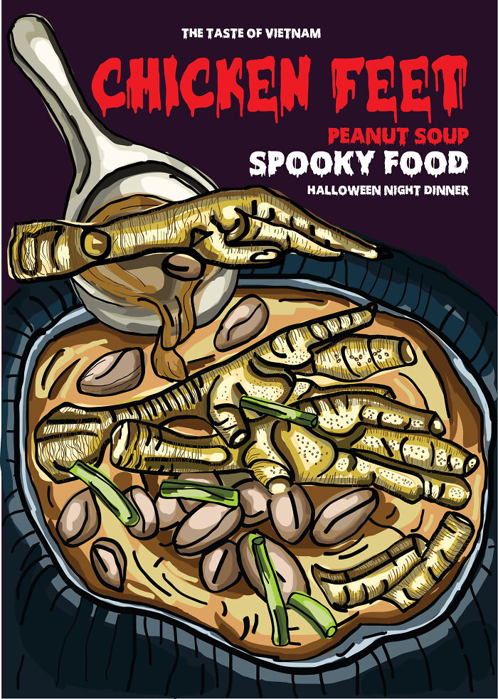 My 6 Illustrations Of Weird And Creepy Vietnamese Food My 6 Illustrations Of Weird And Creepy Vietnamese Food