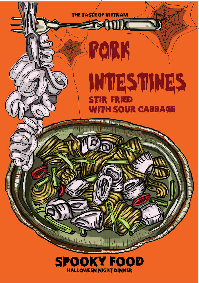 My 6 Illustrations Of Weird And Creepy Vietnamese Food My 6 Illustrations Of Weird And Creepy Vietnamese Food
