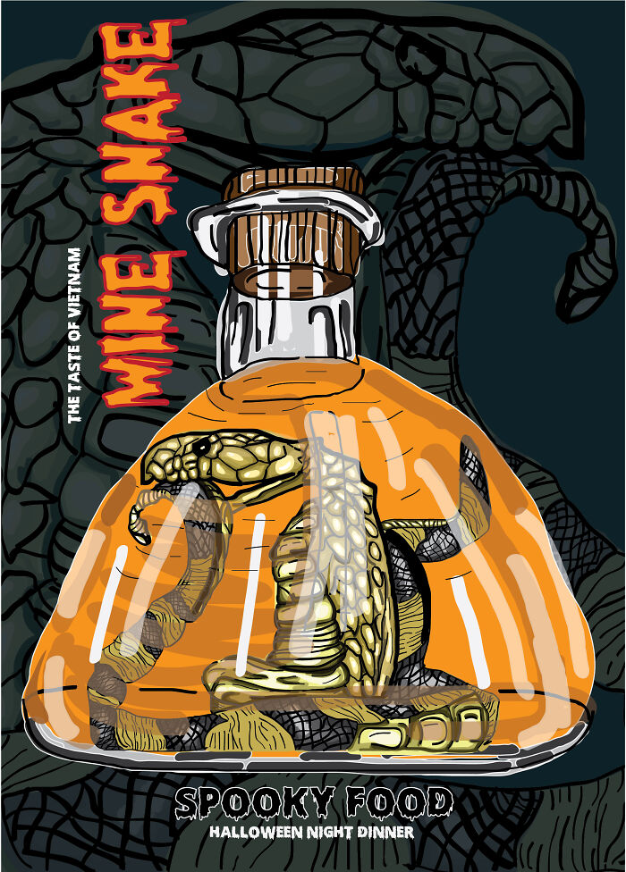 My 6 Illustrations Of Weird And Creepy Vietnamese Food My 6 Illustrations Of Weird And Creepy Vietnamese Food