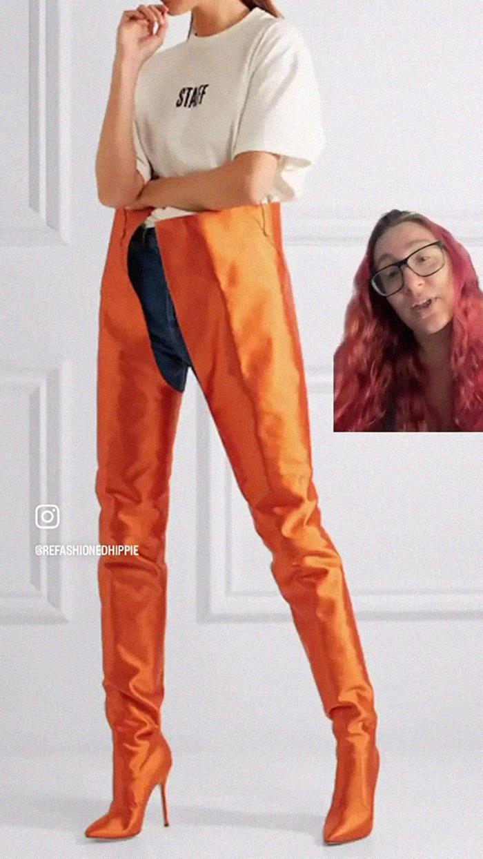 These Crazy High Boots From Vetements, They're Over $2000