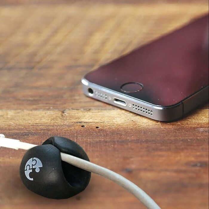 Cable Clips That You Can Stick Anywhere To Untangle All Your Chargers