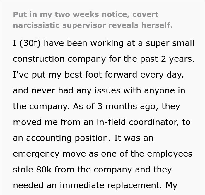 Supervisor Reveals Her True Colors After Employee Quits, Gets Fired