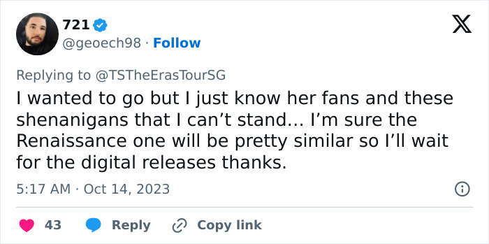 "Failed Parenting On Grand Display": Swifties&rsquo; Behavior At The Eras Tour Screenings Leaves Fans Annoyed