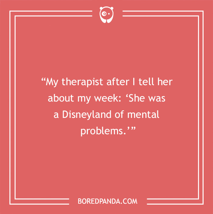 Joke on therapy