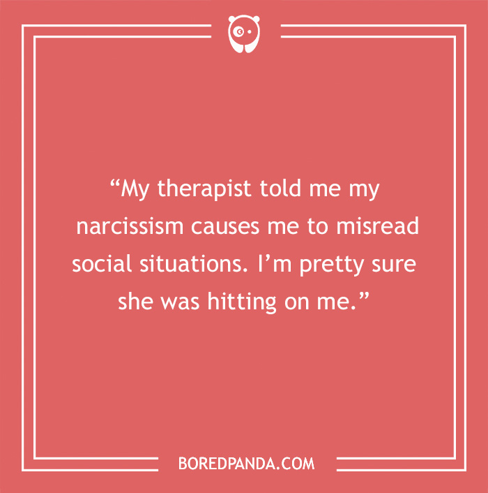 Joke on therapy