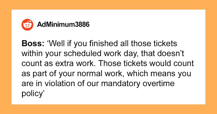 Boss Wants The Most Efficient Employee To Stay Late Like Everyone Else, They Maliciously Comply