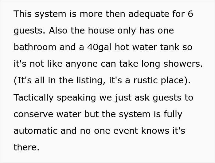 5-Person Family Goes Through 700 Gallons Of Water In 2 Days, Airbnb Owner Goes To Investigate