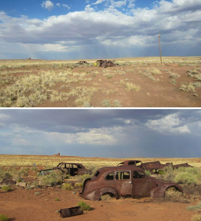 I Discovered An Old Car Graveyard In The Arizona Desert
