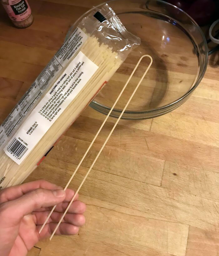 One Of My Pasta Noodles Wasn’t Cut