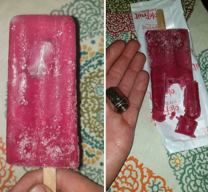 Just Found A Lug Nut In My Fruit Bar