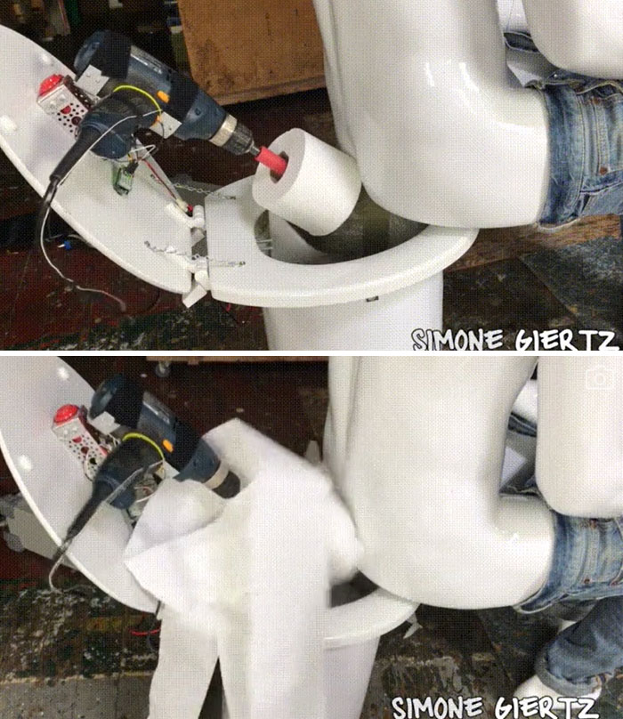 I Made A Butt Wiping Machine