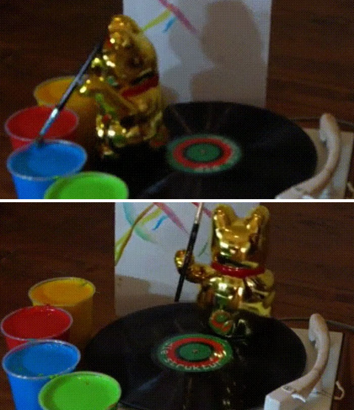 The Automatic "Bob Ross Cat"