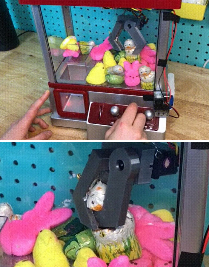 I Made A Claw Machine