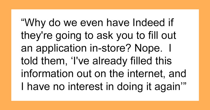 Company Loses Candidate By Asking Them To Fill Out The Same Application Twice During Interview