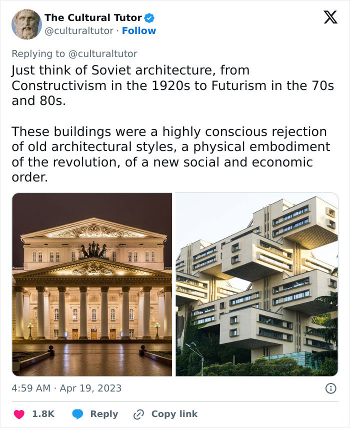 “Why Architecture Is Important”: X Account Explains The Significance Of Our Environments “Why Architecture Is Important”: X Account Explains The Significance Of Our Environments