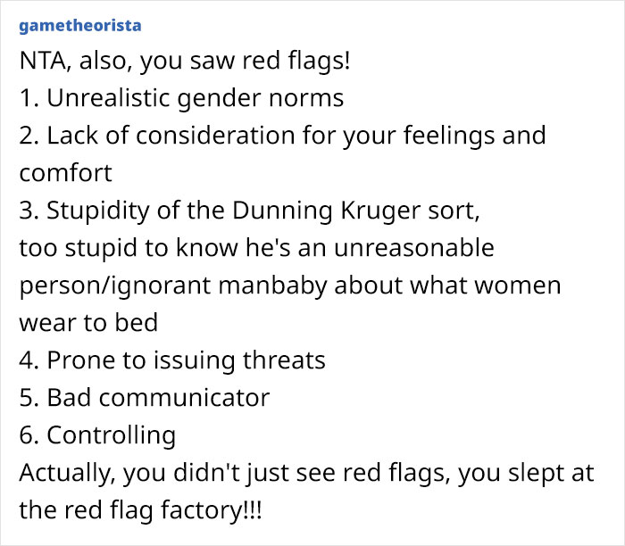 Man &ldquo;Sick To His Stomach&rdquo; After GF Changes Out Of Lingerie To Sleep In Comfy PJ&rsquo;s