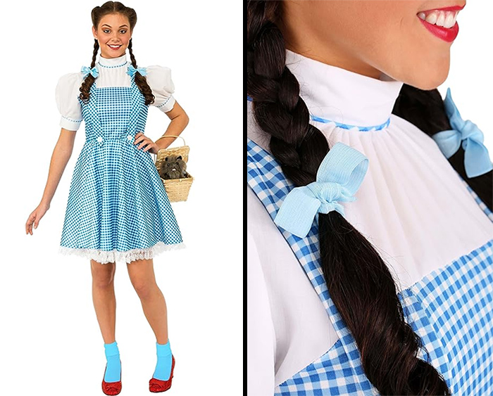 Rubie's Womens Wizard Of Oz Dorothy Dress And Hair Bows Costume: Because ‘there's no place like home’ (or an awesome Halloween party!)