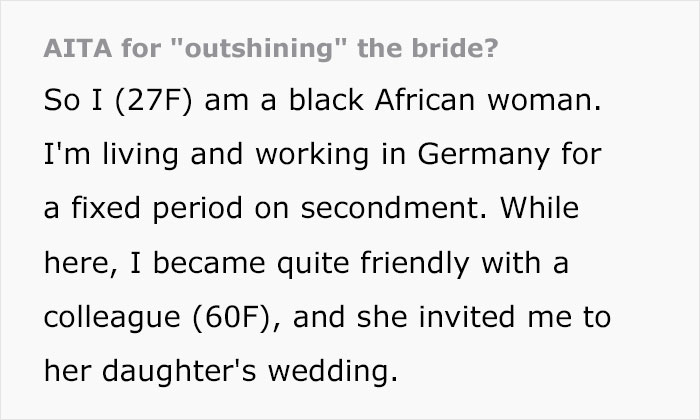 “This Isn’t Africa”: Woman Under Fire For Her ‘Inappropriate’ Wedding Outfit “This Isn’t Africa”: Woman Under Fire For Her ‘Inappropriate’ Wedding Outfit