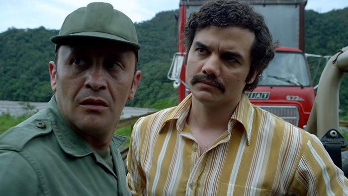 Narcos tv series scene 