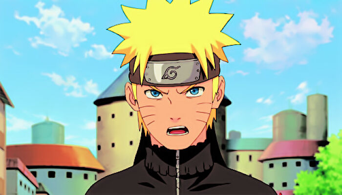 Naruto Uzumaki talking to someone and he's mad  - 5