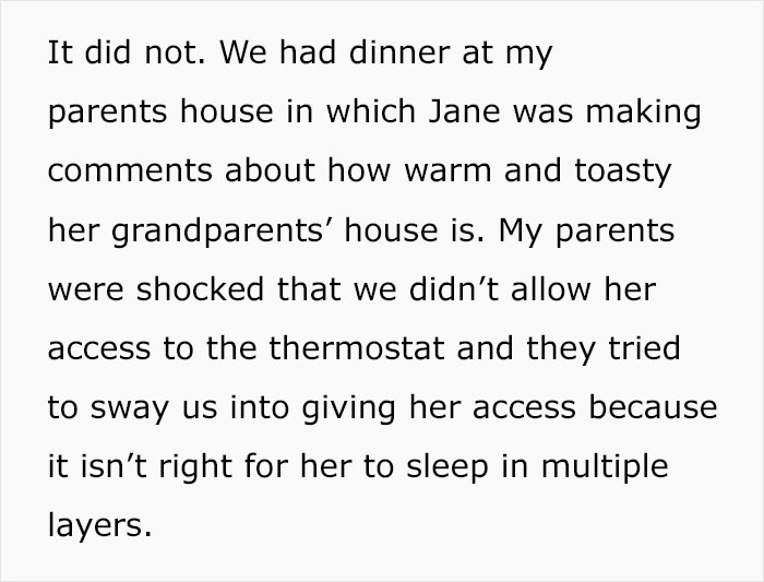 Internet Blasts Mom For Making Daughter Freeze At Night And Refusing To Adjust Temps
