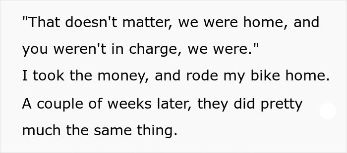 "You Weren't In Charge, We Were": Babysitter Gets Revenge On Greedy Mom With OCD "You Weren't In Charge, We Were": Babysitter Gets Revenge On Greedy Mom With OCD